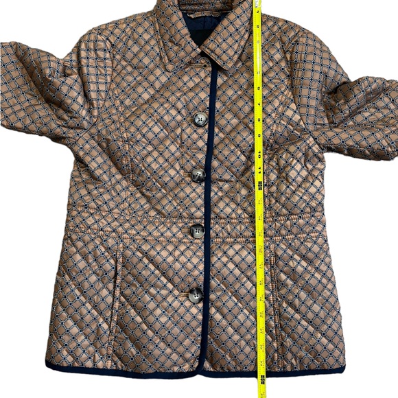Talbots Quilted Chain Print Jacket | Women’s P - Picture 7 of 7